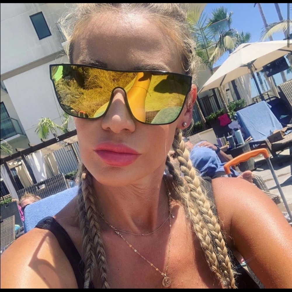 Mirror Single Lens Sunglasses 🕶 MONO FLY 🔥… - Picture 3 of 16